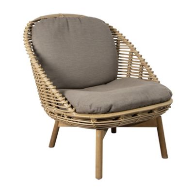 Cane-line Hive Lounge Chair With Teak Legs - Color: Cream - 54701UT