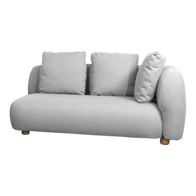 Cane-line Capture Corner X2 Left Module Outdoor Sofa - Color: Grey - 55401A