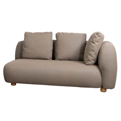 CAL2401836 Cane-line Capture Outdoor 2-Seater Sofa with Arm - sku CAL2401836