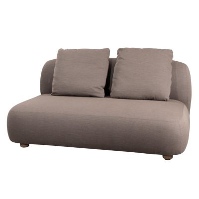 Cane-line Capture Outdoor 2-Seater Sofa - Color: Brown - 55400AITT