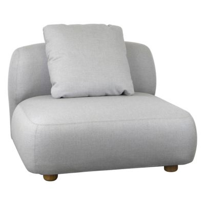 Cane-line Capture Single Module Outdoor Sofa - Color: Grey - 55404AITL