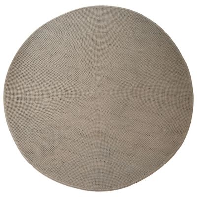 Cane-line Knit Round Outdoor Rug - Color: Brown - 79200Y90