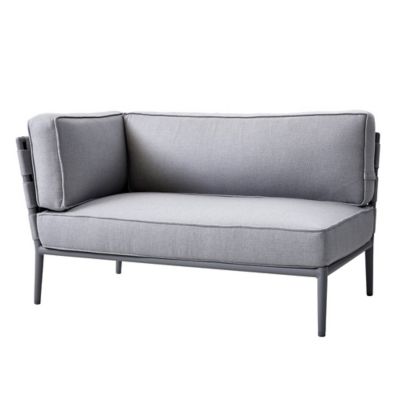 CAL1849671 Cane-line Conic 2 Seater Sofa - Color: Grey - 8534 sku CAL1849671