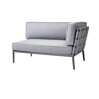 Cane-line Conic 2 Seater Sofa - Color: Grey - 8533AITG