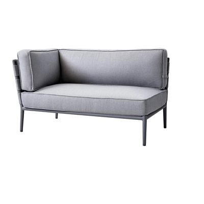 CAL609751 Cane-line Conic 2 Seater Sofa - Color: Grey - 8534 sku CAL609751