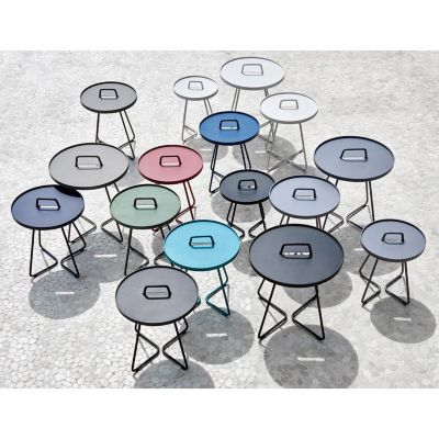 Cane-line On-The-Move Outdoor Side Table - Color: Black - Size: Extra Small