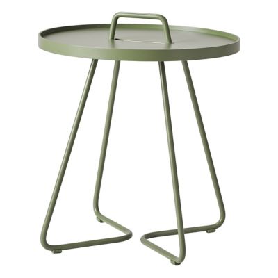 CAL848641 Cane-line On-The-Move Outdoor Side Table - Color:  sku CAL848641