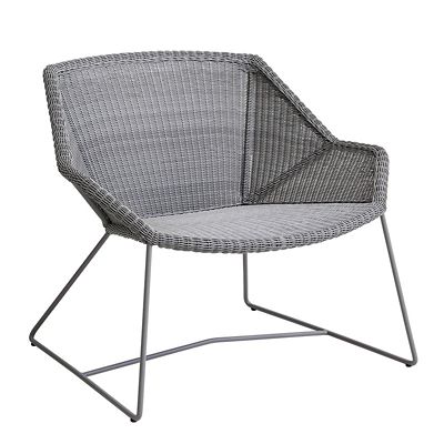 CAL1846946 Cane-line Breeze Outdoor Lounge Chair - Color: Gre sku CAL1846946