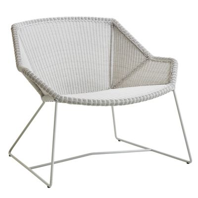 Cane-line Breeze Outdoor Lounge Chair - Color: Grey - 5468LW