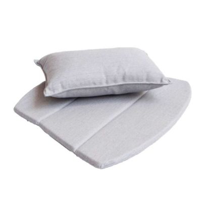 Cane-line Breeze Outdoor Lounge Chair Cushion Set - Color: Grey - 5468YSN96