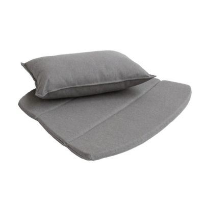 Cane-line Breeze Outdoor Lounge Chair Cushion Set - Color: Grey - 5468YSN97