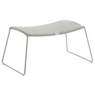 CAL609697 Cane-line Breeze Outdoor Footstool - Color: Grey - sku CAL609697