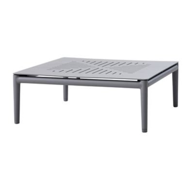 CAL2117555 Cane-line Conic Outdoor Coffee Table - Color: Grey sku CAL2117555