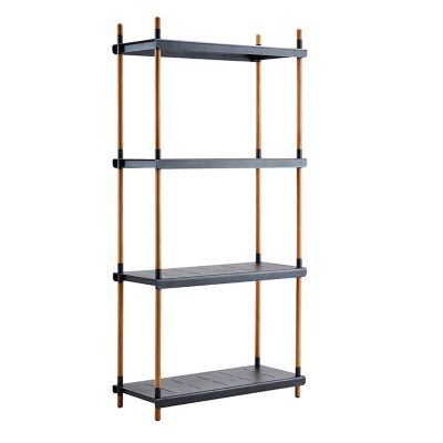 Cane-line Frame Shelving System Complete Basic Unit - Color: Grey - 5799TAL