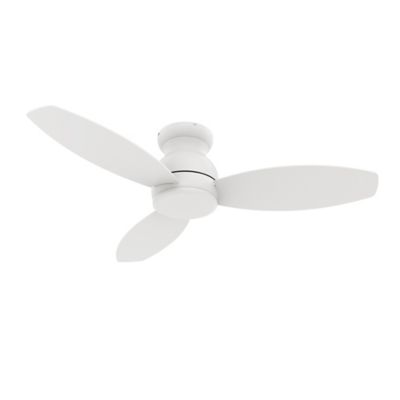 Carro USA Stanley Flushmount Ceiling Fan with Remote - Color: White - VC483