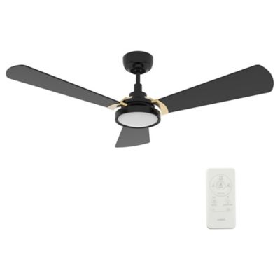 Carro USA Brisa LED Smart Ceiling Fan - Color: Black - VS563B3-L22-B2-1G