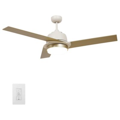 Carro USA Aeryn LED Smart Ceiling Fan - Color: White - VWGS-523A1-L12-WL-1