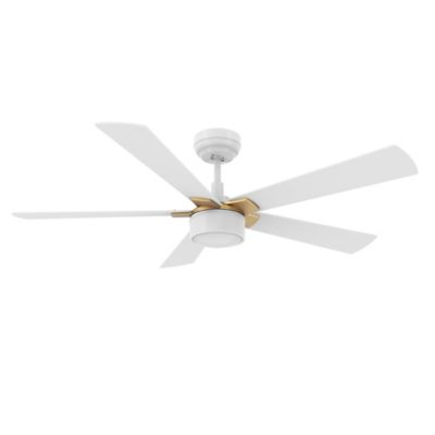 Carro USA Stockton LED Smart Ceiling Fan - Color: White - VS525B5-L11-W1-1G