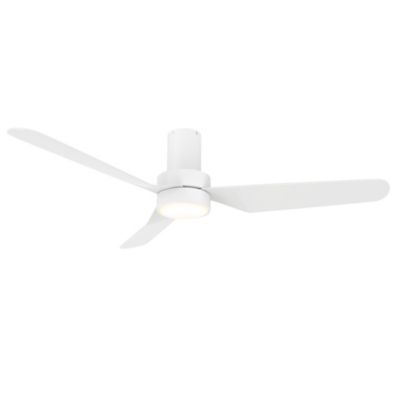 Carro USA Madrid Smart LED Ceiling Fan - Color: White - VS523N1-L11-W1-1-FM