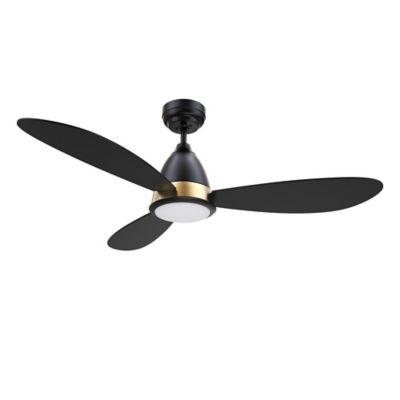 Carro USA York LED Smart Ceiling Fan - Color: Black - VS523Q7-L12-B2-1