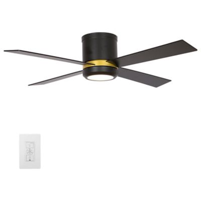 Carro USA Arlington LED Smart Ceiling Fan - Color: Black - VWGS-524G-L12-B2