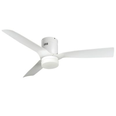 Carro USA Spezia Smart LED Flushmount Ceiling Fan - Color: White - VS523P-L