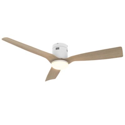 Carro USA Spezia Smart LED Flushmount Ceiling Fan - Color: White - VS523P-L