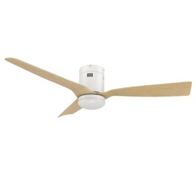 Carro USA Spezia Smart LED Flushmount Ceiling Fan - Color: White - VS523P-L