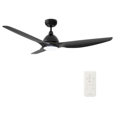 Carro USA Cranston LED Smart Ceiling Fan - Color: Black - VS523K-L12-B2-1