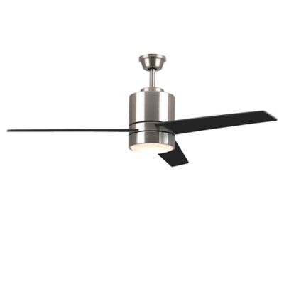 Carro USA Raiden Tall LED Smart Ceiling Fan - Color: Silver - Number of Bla