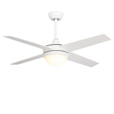 Carro USA Neva Smart Ceiling Fan with LED - Color: White - VWGS-524C-L11-W1