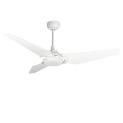 Carro USA Kaj LED Smart Ceiling Fan - Color: White - VS523B-L12-W1-1