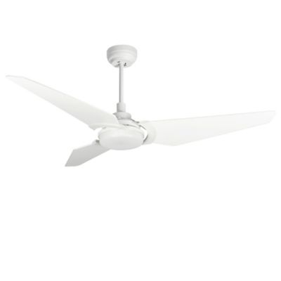 Carro USA Kaj LED Smart Ceiling Fan - Color: White - VS563B-L12-W1-1