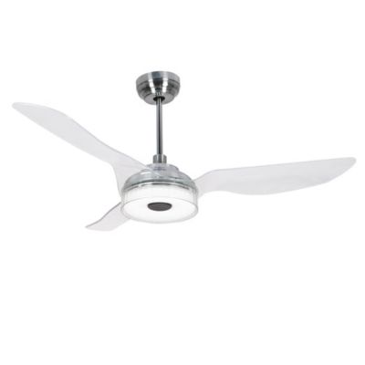 Carro USA Fletcher LED Smart Ceiling Fan - Color: Silver - VS603F-L13-S8-1