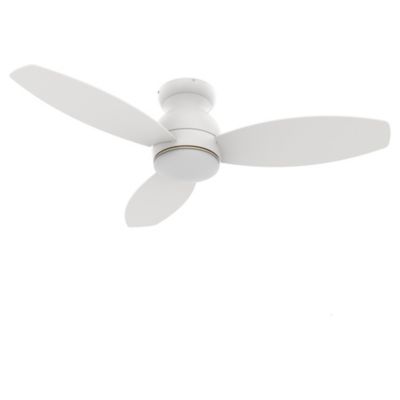 Carro USA Trento LED Smart Ceiling Fan - Color: White - VS443Q-L12-W1-1