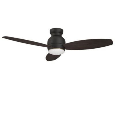 Carro USA Trento LED Smart Ceiling Fan - Color: Black - VS483Q-L12-BG-1