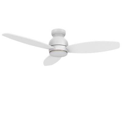 Carro USA Trento LED Smart Ceiling Fan - Color: White - VS483Q-L12-W1-1