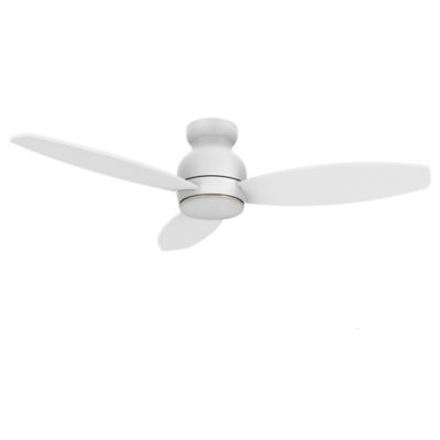 Carro USA Trento LED Smart Ceiling Fan - Color: White - VS523Q-L12-W1-1