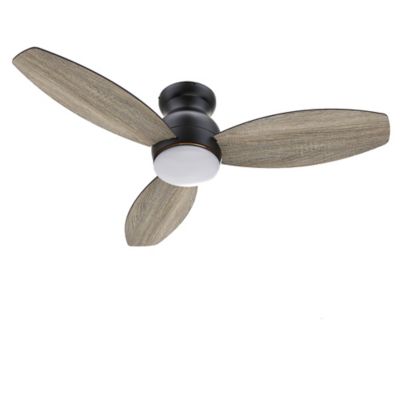 Carro USA Trento LED Smart Ceiling Fan - Color: Black - VS603Q-L12-BG-1