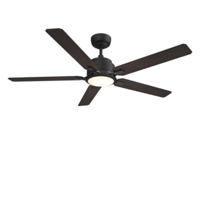 Carro USA Espear Smart LED Ceiling Fan - Color: Black - VS525J-L12-BG-1