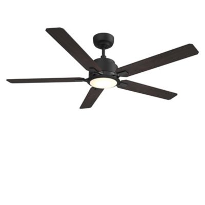 Carro USA Espear Smart LED Ceiling Fan - Color: Black - VS565J-L12-BG-1