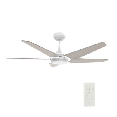 Carro USA Woodrow LED Smart Ceiling Fan - Color: White - VS525B-L22-W6-1