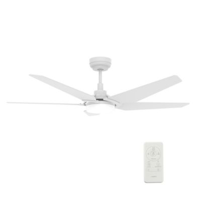 Carro USA Woodrow LED Smart Ceiling Fan - Color: White - VS525B-L22-W1-1