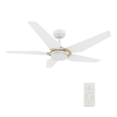 Carro USA Woodrow LED Smart Ceiling Fan - Color: White - VS525B-L22-W1-1G