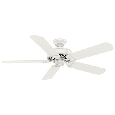Panama 54-Inch Ceiling Fan - Color: White - Number of Blades: 5 - Blade Color: Fresh White - Casablanca Fan Company 55068