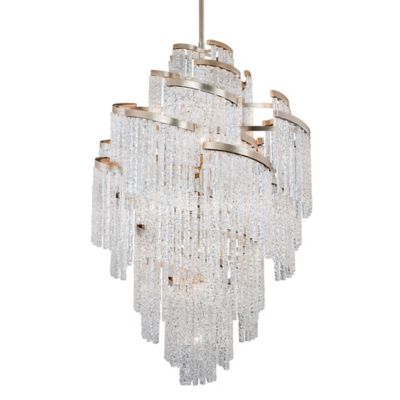 Corbett Lighting Mont Blanc Chandelier - Color: Clear - Size: 25 light - 24