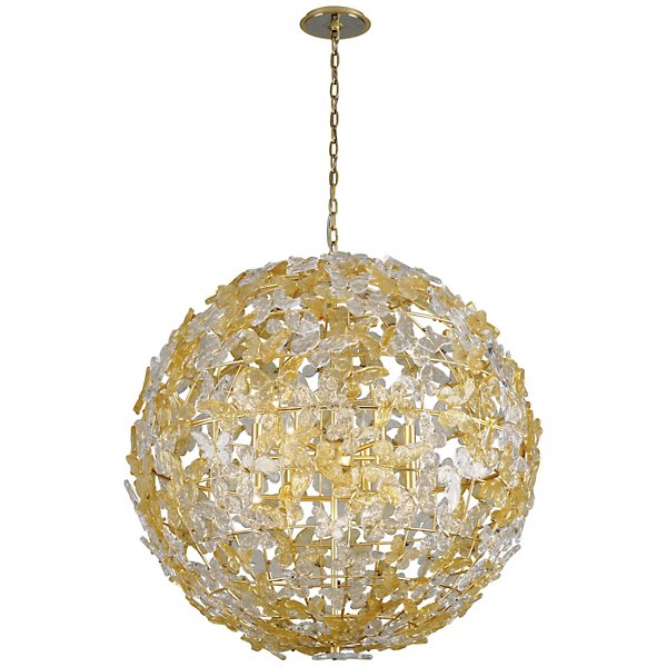 Corbett Lighting Milan Orb Pendant Light - Color: Gold - Size: Large - 279-