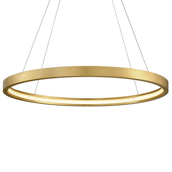 Corbett Lighting Jasmine LED Circular Frame Pendant Light - Color: Gold - S