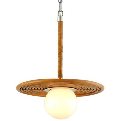 Corbett Lighting Hula Hoop Pendant Light - Color: Brown - Size: 16-In. Diam