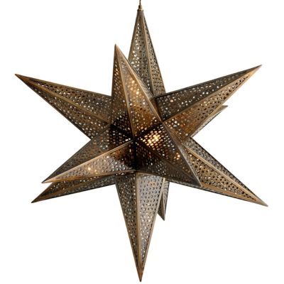 Corbett Lighting Star Of The East Chandelier - Color: Brass - Size: 40-In. 